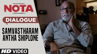 Samvastharam Antha Shiplone Dialogue | Nota Telugu Dialogues | Vijay Devarakonda, Priyadarshi