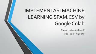 Build a Simple SMS Spam Filter with Python