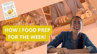 FOOD PREP FOR A WEEK, Starch Solution Diet, WFPB, Oil Free Recipes, Easy Meal Ideas, Plant Based