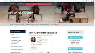 How to Navigate FYC+Counseling+Financial Aid Websites