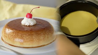 Giant Caramel Custard Pudding In A Rice Cooker ジャイアント炊飯器プリン