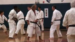 Traditional Shotokan Karate Class 2009 Sparring Drills