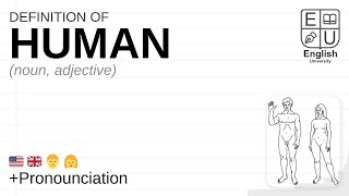 HUMAN meaning, definition \u0026 pronunciation | What is HUMAN? | How to say HUMAN