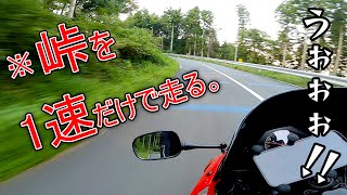 【高音質】峠を1速だけで走ってみた‼【CBR1000rrsc57】【ARROW】【モトブログ】