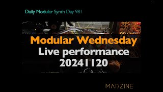 Modular Wednesday MADZINE 20241120 - Day 981