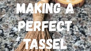 How to make a Tassel | Make a Jute Tassel | DIY Tassel