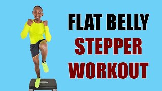 46.46 Minute FAT BURNER Step Workout for Weight Loss/ Stepper Workout