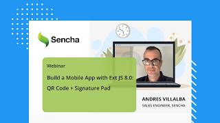 Build a Mobile App with Ext JS 8 0 QR Code + Signature Pad Live Demo
