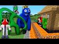 1000 Rainbow Friends vs The Most Secure House - Minecraft gameplay by Mikey and JJ (Maizen Parody)