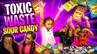 SURPRISING EATING THE WORLD'S MOST Toxic WASTE CANDY PRANK 🎪