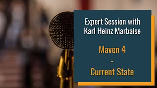 Current State of Maven 4 with Karl Heinz Marbaise