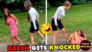 BRUTAL ! KAREN Gets INSTANT KARMA after this! Best Of The Week.