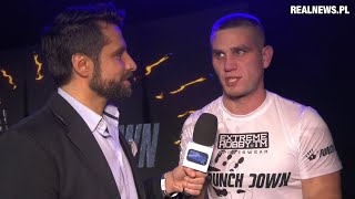 Łukasz Nowicki po zwycięstwie w Punch Down: Podziwiam wszystkich zawodników