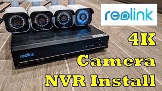 Reolink 4K Camera System Review and How to Install | RLK8-800B4
