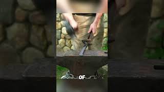 Forging a Knife from a Wrench #shorts #trendingshorts #viralshorts #forging #foryou