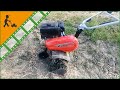 Motozappa Efco MZ 2075 RKS con motore a scoppio Emak K 800 HT OHV: montaggio del prodotto