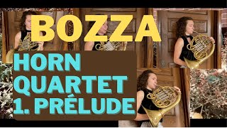 Bozza - Suite for 4 Horns: 1. Prélude