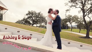 Groom sings to bride during vows | Ashley \u0026 Sage | Emotional wedding at The Arlo in Austin, Texas