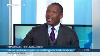 Mamadou Touré, porte-parole du RDR