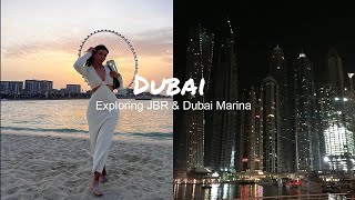 The BEST place to stay in Dubai! | Exploring JBR \u0026 Dubai Marina