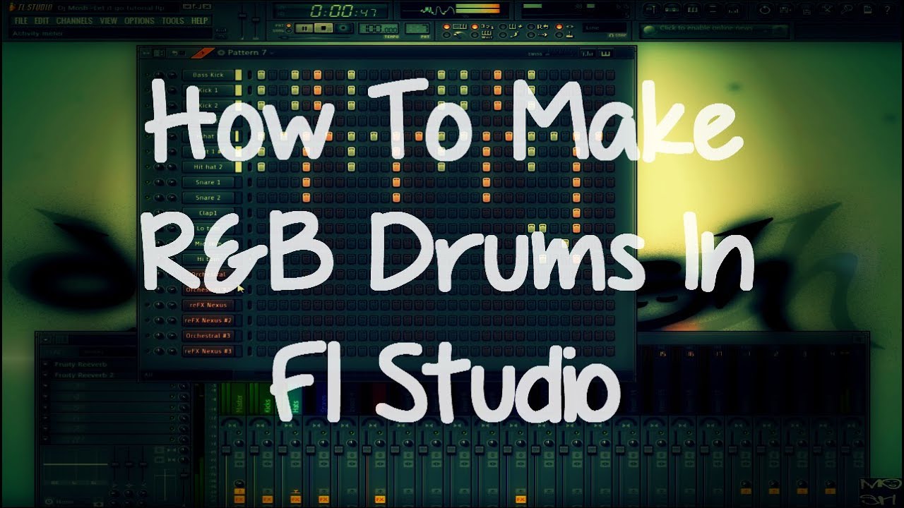 How To Make R B Drums In Fl Studio Youtube