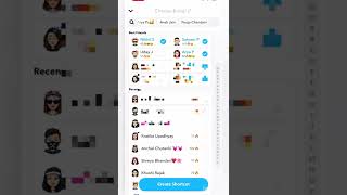 How to create shortcut in snapchat! #shortcutinsnapchat #snapchat #shorts