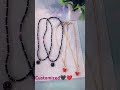 Customized chains ❤️🖤  & bracelet 🖤🤍