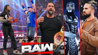 WWE Raw 13 January 2025 - Roman Reigns Confronts John Cena, CM Punk World Title, Penta Debut, Seth ?