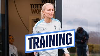 JOSEFINE RYBRINK'S FIRST SESSION // SPURS WOMEN TRAINING