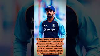 |*Facts About KL RAHUL* | #dailyshorts #cricket #viralvideo #klrahul