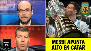 GRANDIOSO El espectacular año 2021 de Messi con Argentina y el título de la Copa América | ESPN FC