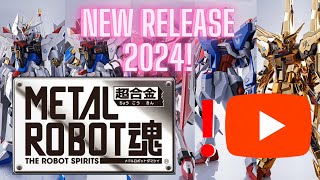 ALL NEW! 🤩😎METAL ROBOT SPIRITS ＜SIDE MS＞ MOBILE SUIT GUNDAM SEED FREEDOM 2024!