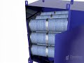 downflo oval dust collectors from donaldson torit industrial air filtration