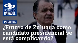 ¿Futuro de Óscar Iván Zuluaga como candidato presidencial se está complicando?