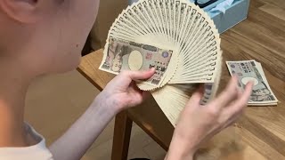 【札勘】元銀行員の札束数え【50万】