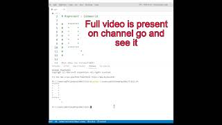 Python Q Alphabet Pattern