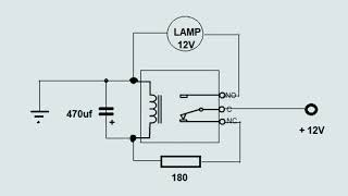 วิธีการทำไฟกระพริบ ไฟฉุกเฉิน ไฟเลี้ยว จากรีเลย์อย่างง่าย
