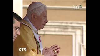 Canonization Mass in St. Peter’s Square with Pope Benedict XVI [2010]