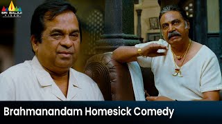 Brahmanandam Homesick Comedy | Mirchi | Latest Telugu Scenes | Prabhas @SriBalajiMovies