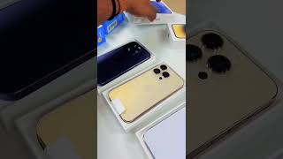 IPhone 14 Pro Max 3 Colours Unboxing (Deep Purple,Silver,Gold) #shorts #iphone14pro #iphone #apple