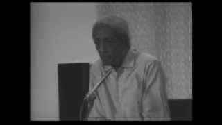 J. Krishnamurti - Brockwood Park 1978 - Seminar 1 - The art of questioning