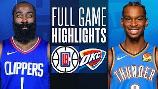 CLIPPERS at THUNDER | FULL GAME HIGHLIGHTS | December 21, 2023