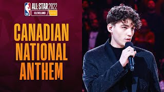 Ryland James Performs The Canadian Anthem | 2022 NBA All-Star