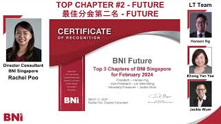 Top chapters of March 2024 | BNI Singapore