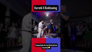 Competição de Low kicks #competition #chutes #pernas #kickboxing #karate