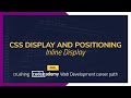 Crushing Codecademy PRO WEB DEVELOPMENT career path Challenge - Inline Display
