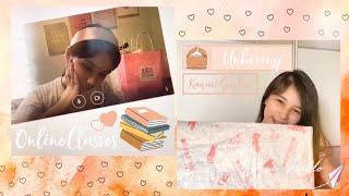 ONLINE CLASSES + UNBOXING KAWAII GOODIES | Sofia Pablo 🤍