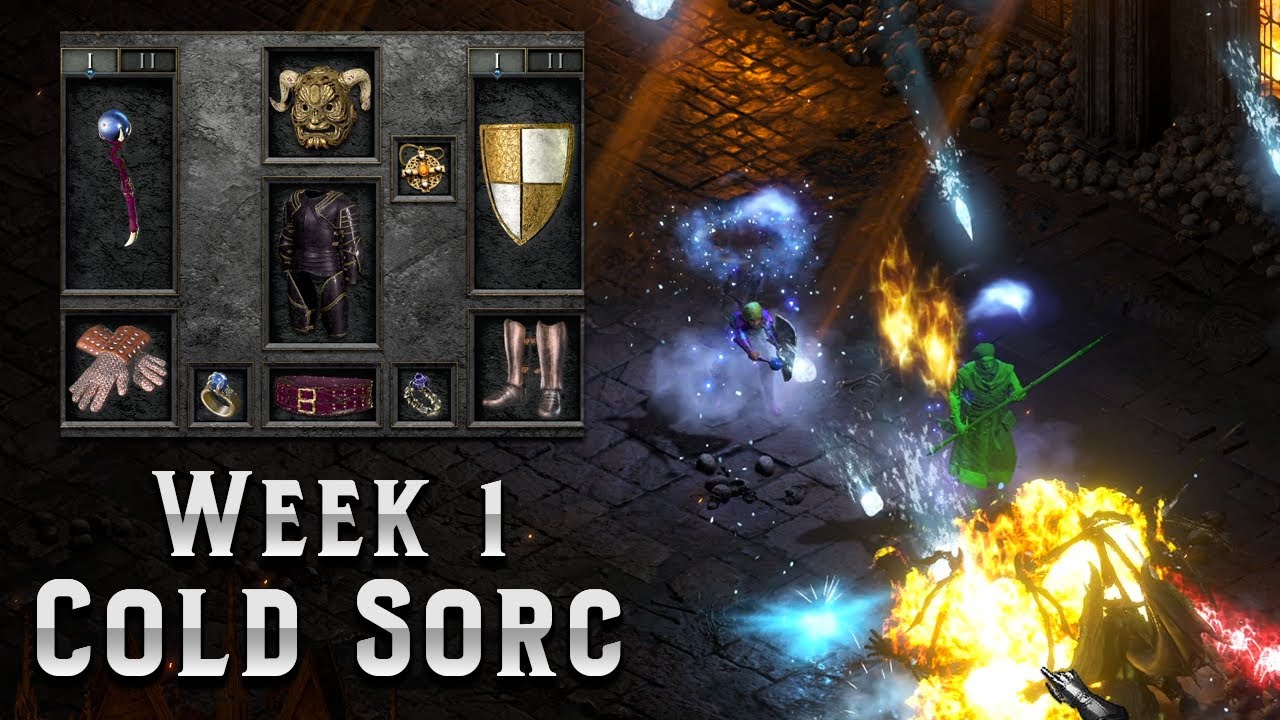 Diablo 2 Resurrected - Week 1 Blizzard Sorceress Gear Update / MF Area ...