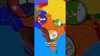 Why Nepal 🇳🇵 and Pakistan 🇵🇰 Are Switching 🔁 Places|#countryballs #nutshell #shorts