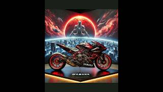 Animated of Yamaha bikes | unreal future bikes |#shortfeed #automobile #ytviral #2024